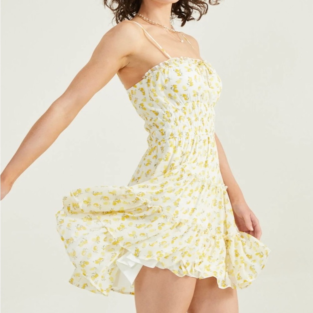 Altard State Lemon Mini Dress